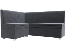 Диваны угловые кухонные, Диван кухонный угловой Уют левый угол, велюр