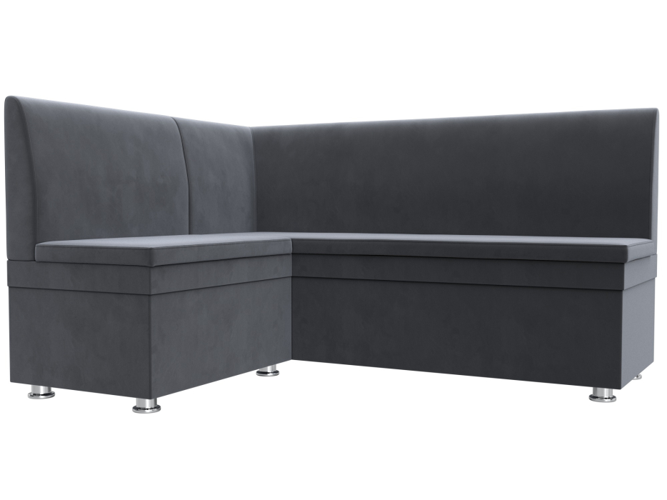 Диваны угловые кухонные, Диван кухонный угловой Уют левый угол, велюр