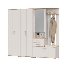 Комплект из трёх модулей для прихожей серии Домино