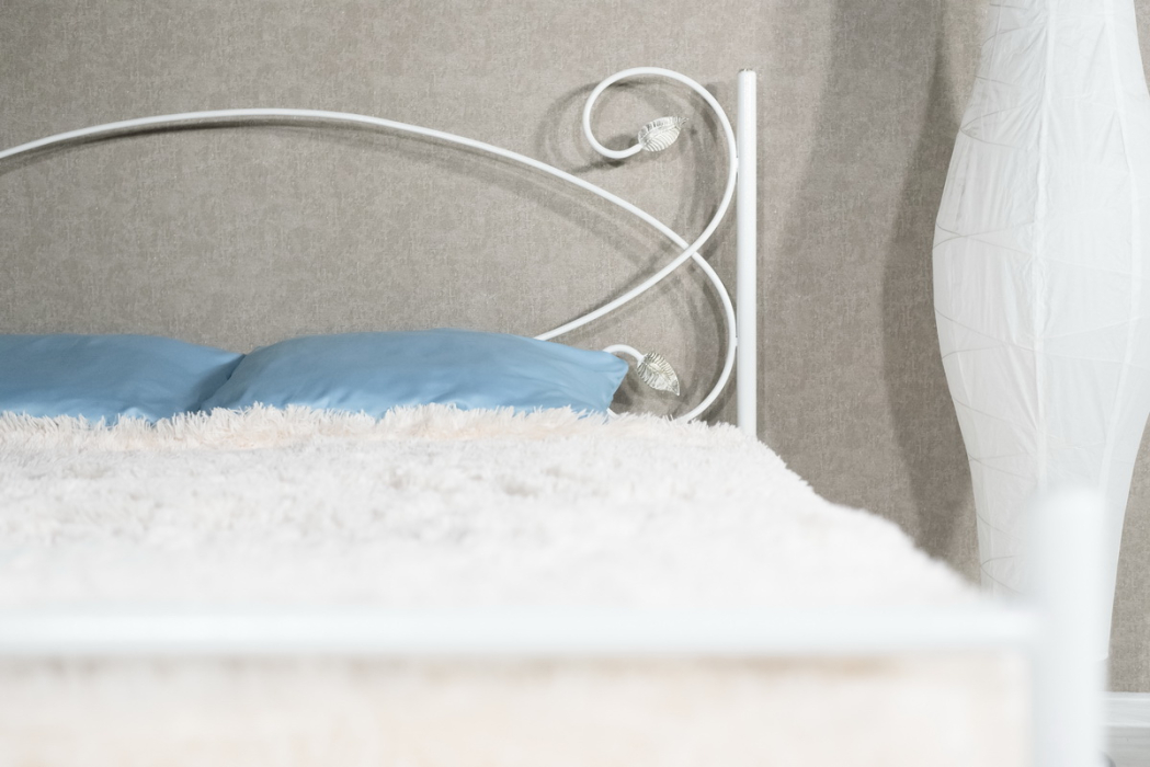 Двуспальные, Кованая кровать Виктория 1.4 с одной спинкой