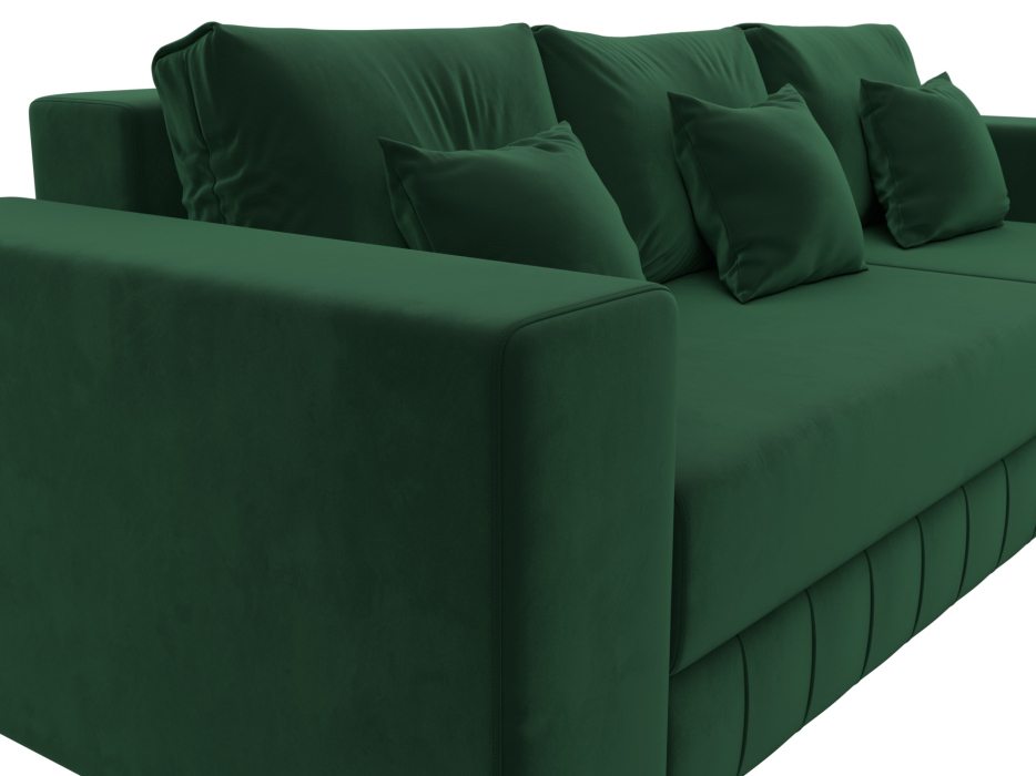 Диваны угловые в гостиную, Диван угловой Лига-076 угол универсальный, велюр SEVEN