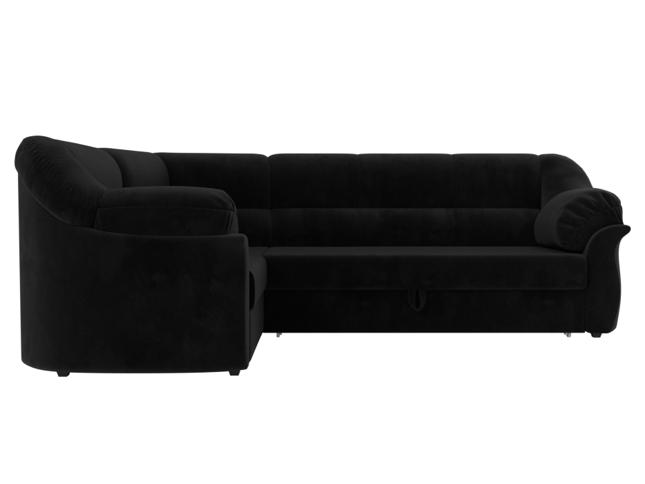 Диваны угловые в гостиную, Диван угловой Карнелла левый угол, велюр