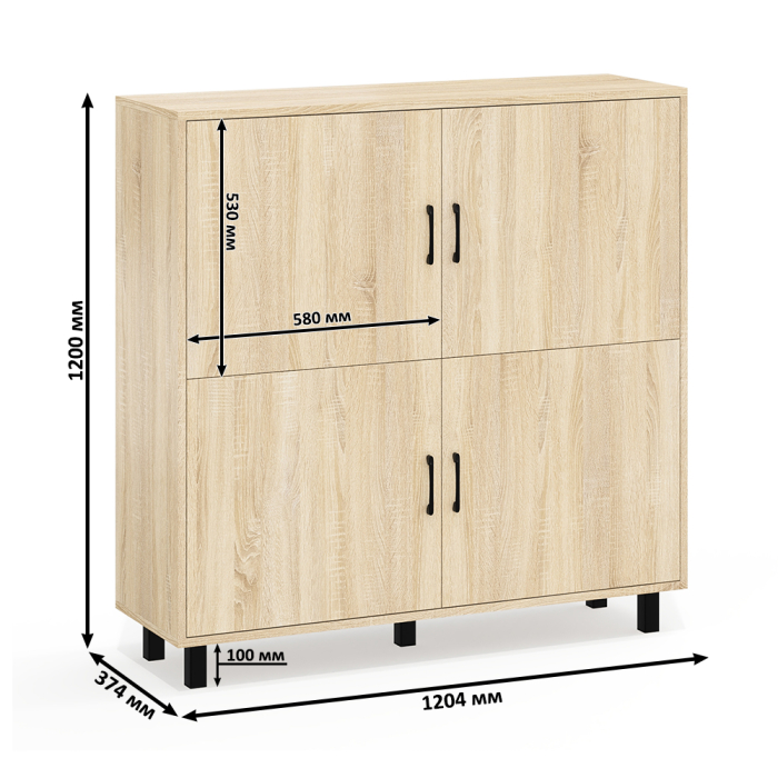 Комоды, Тумба-комод РВК 126-1204