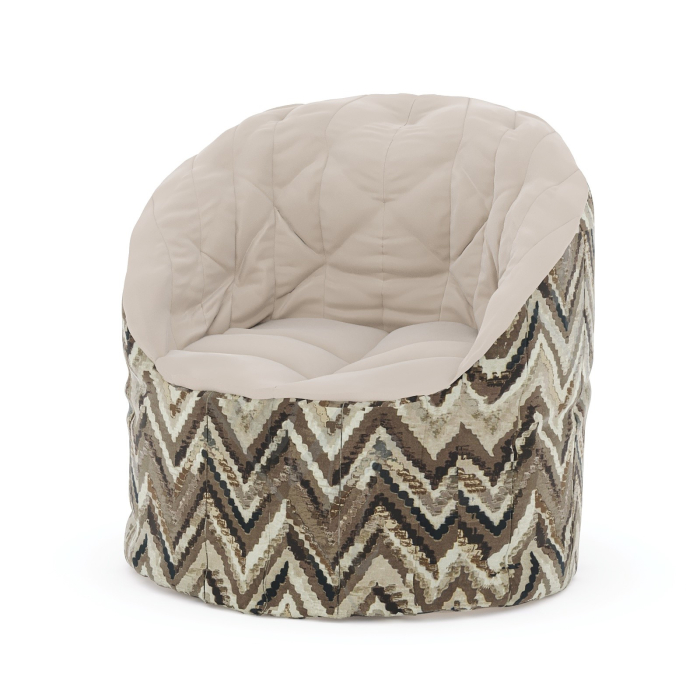 Кресло для отдыха, Кресло- пенек, велюр