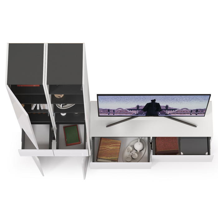 Стенки для гостиной, Стенка в гостиную Сидней № 17