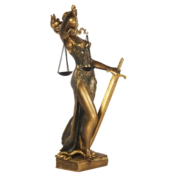 Декор для гостиной, Статуэтка Фемида 3
