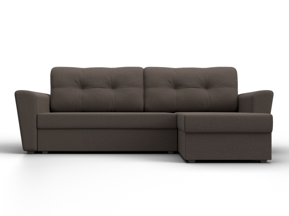 Диваны угловые в гостиную, Угловой диван Амстердам Лайт правый угол, рогожка Амур