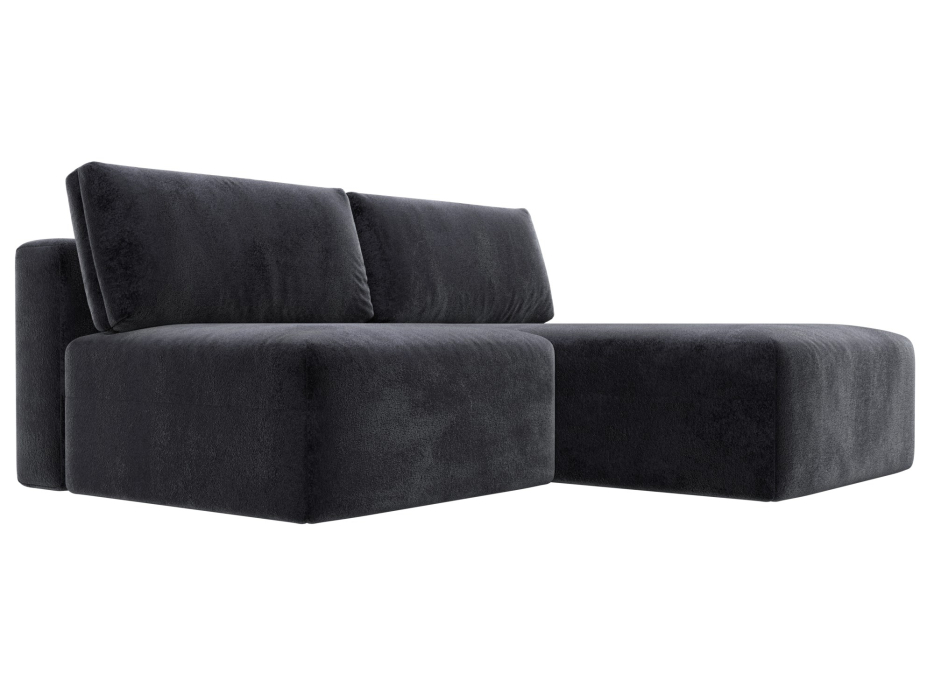 Диваны угловые в гостиную, Диван угловой модульный Лига-060 НПБ угол универсальный, велюр TOWER