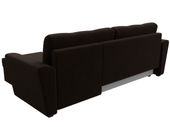 Угловой диван Амстердам Лайт правый угол, микровельвет