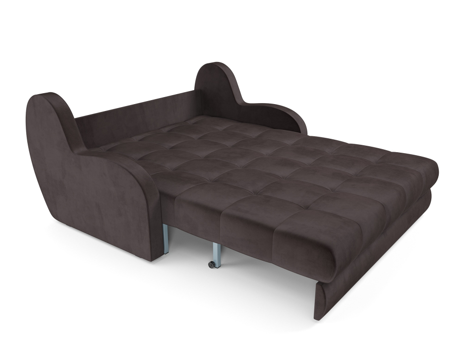 Диваны с ящиком для белья, Диван аккордеон Барон НПБ 180х200 Бархат