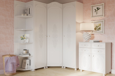 Шкаф Ассоль АС-53К (правый с короной)