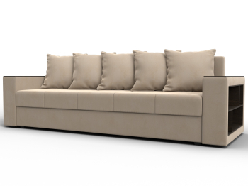 Диван прямой Дубай Лайт, велюр