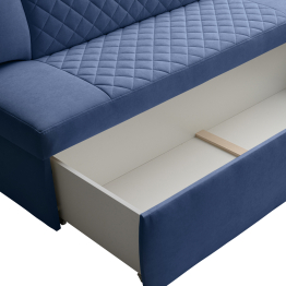 Прямой кухонный диван Тиан 168 ящик