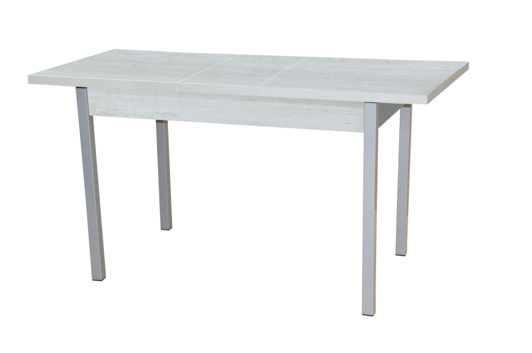 Обеденные столы, КОЛОРАДО стол обеденный раздвижной опора квадро серебро