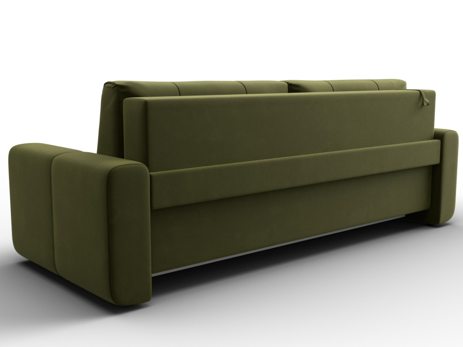 Диваны еврокнижки, Прямой диван Лига-031, микровельвет