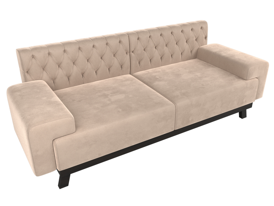 Диваны кровати со спальным местом, Прямой диван Мюнхен Люкс, велюр