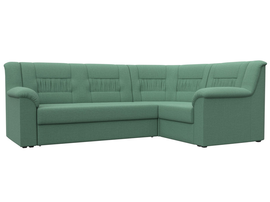 Диваны угловые в гостиную, Диван угловой Карелия правый угол, рогожка Амур