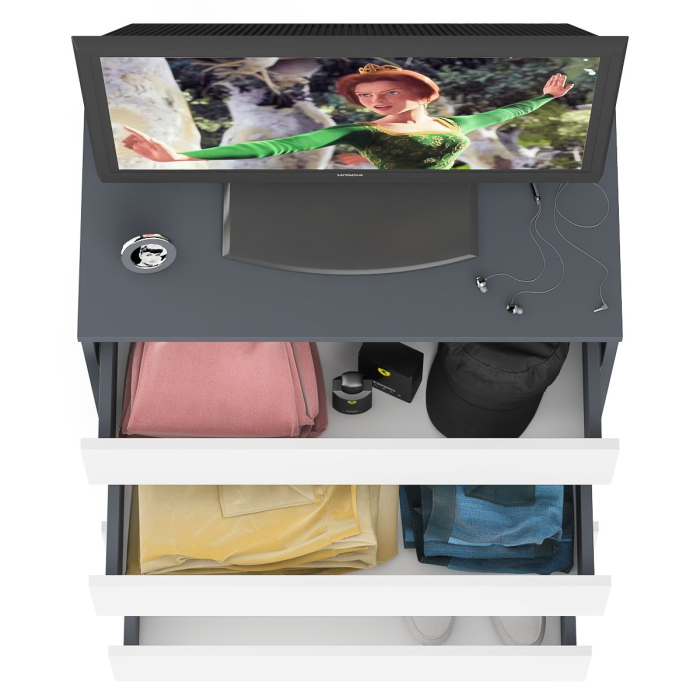 Комоды, Комод четыре ящика Мори МК800.4