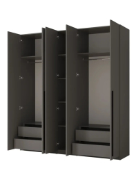 Шкаф распашной 5-ти дверный София 2200х2000х520 мм