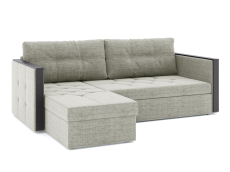 Диваны угловые в гостиную, Диван-кровать угловой Даймонд дельфин, рогожка Люкс