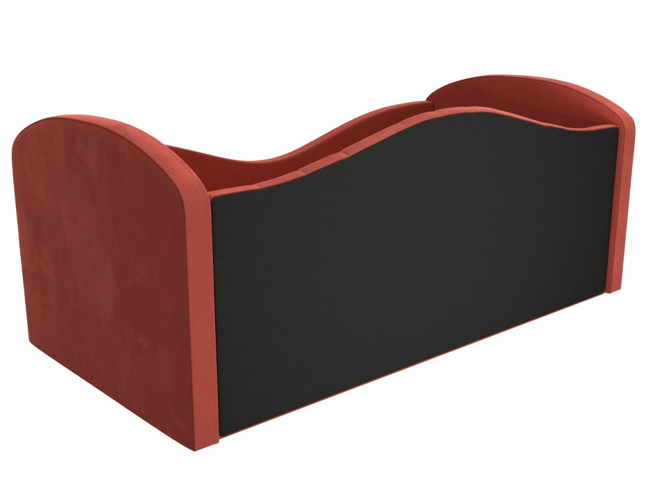 Кровати одноярусные, Детская кровать Сказка Люкс, микровельвет