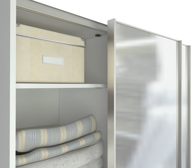 Шкафы-купе, Шкаф-купе Манхеттен М 2146х2300х555, 2 зеркала