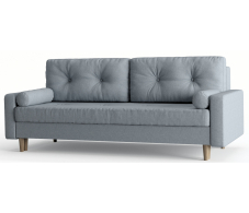 Диваны с ящиком для белья, Диван-кровать Belfast, независимый пружинный блок, рогожка