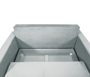 Диван-кровать еврокнижка Марс, 120, велюр