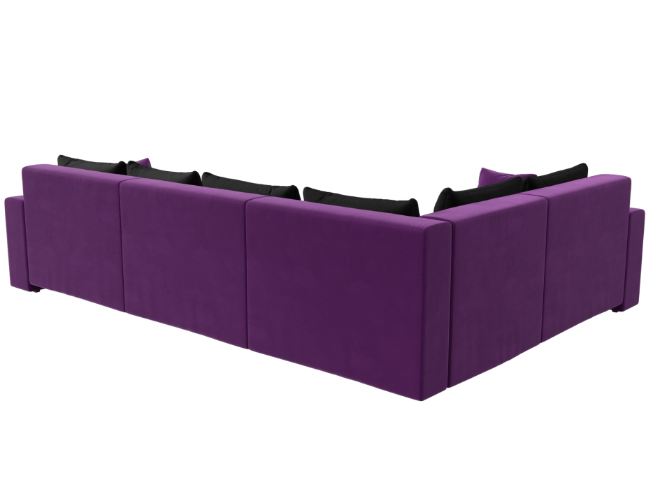 Офисные диваны, Угловой диван Майами Long левый угол, микровельвет