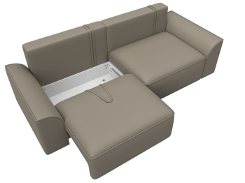 Диван прямой Лига-048 НПБ, экокожа GRIFON