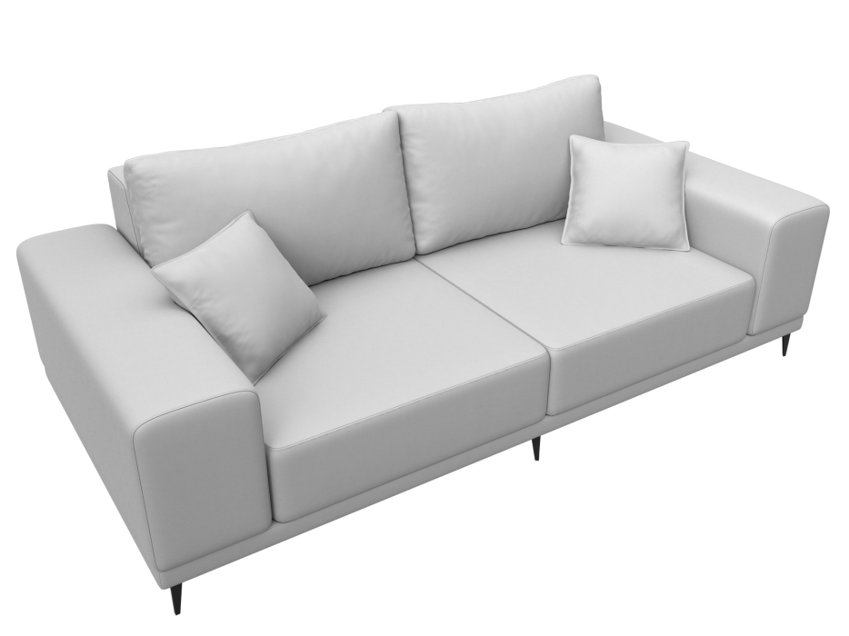 Диваны кровати со спальным местом, Прямой диван Льюес, экокожа