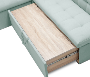 Диван кухонный угловой со спальным местом "Омега"