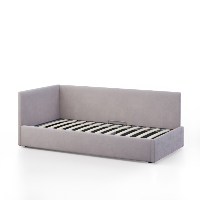 Кровати с мягким изголовьем, Кровать односпальная Меркурий-2, 80х200