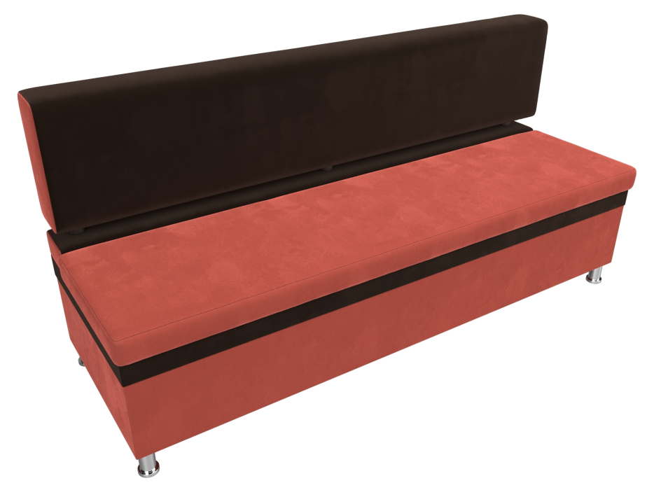 Диваны прямые кухонные, Кухонный прямой диван Стайл, микровельвет