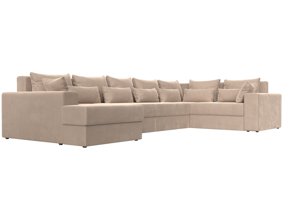 Офисные диваны, П-образный диван Майами левый угол, Велюр