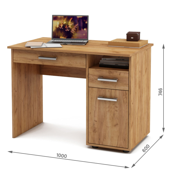 Прямые, Письменный стол Остин-1Я