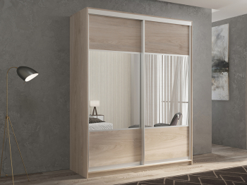 Шкаф-купе 2х дверный Кааппи 6 160х60