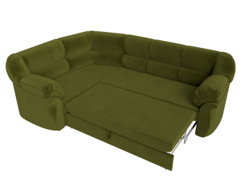 Диван угловой Карнелла левый угол, микровельвет