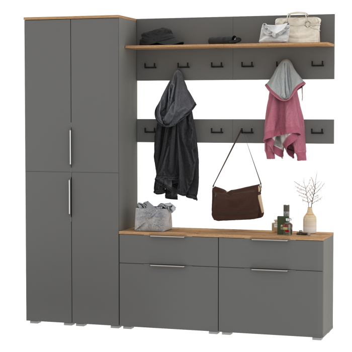 Прихожие, Узкая мебель в прихожую Октава № 35