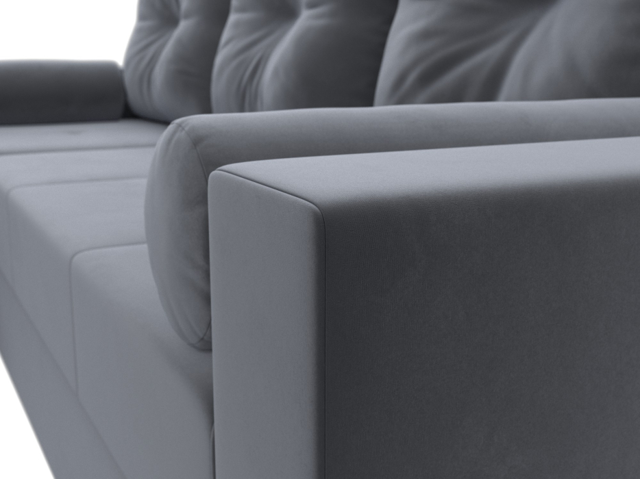 Диваны угловые в гостиную, Диван угловой Верона Лайт левый угол, велюр