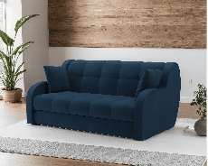 Диваны с ящиком для белья, Диван аккордеон Барон ППУ 120х200 Велюр