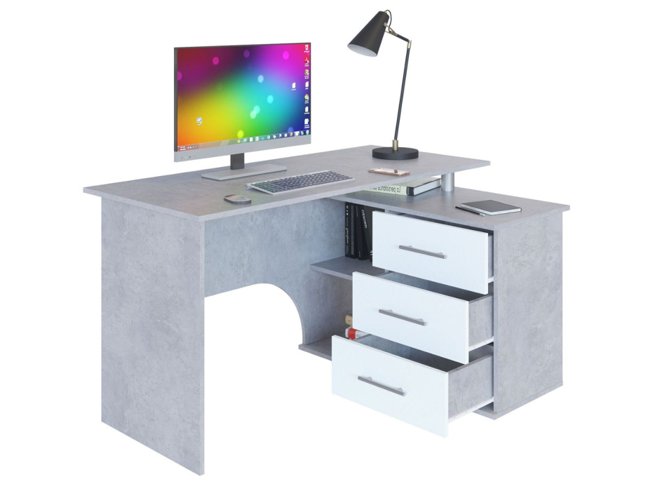 Угловые компьютерные столы, Компьютерный стол КСТ-09 Правый