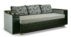 Диваны с ящиком для белья, Диван-софа с баром "Лидер-6"