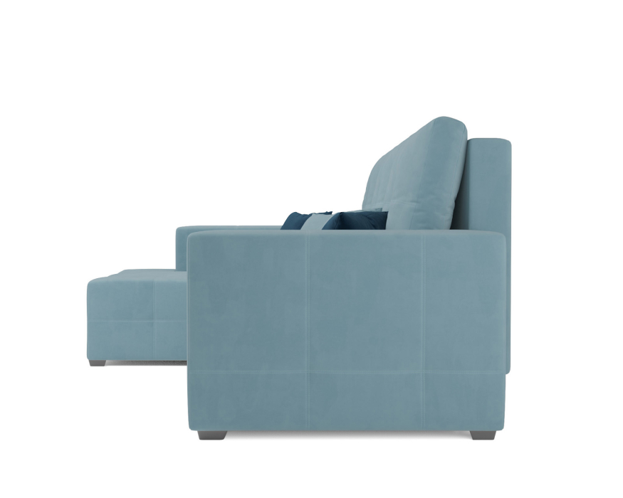 Диваны угловые в гостиную, Диван угловой Монреаль Левый угол (Велюр)