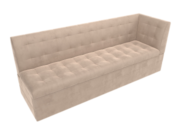 Кухонный диван Бриз с углом справа, велюр