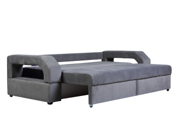 Диван-кровать еврокнижка, Манчестер 160 с  подсветкой, велюр