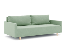 Диваны еврокнижки, Диван-кровать Милли с подлокотниками, велюр