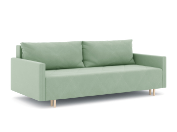 Диван-кровать Милли с подлокотниками, велюр