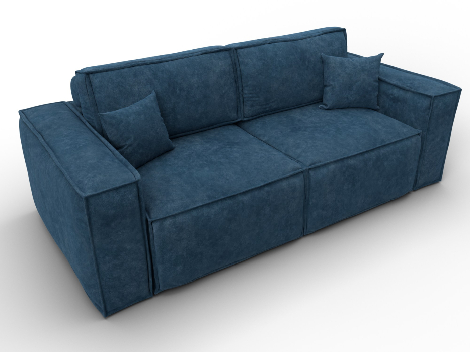 Диваны с ящиком для белья, Диван прямой Лига-081 НПБ, велюр BRUT