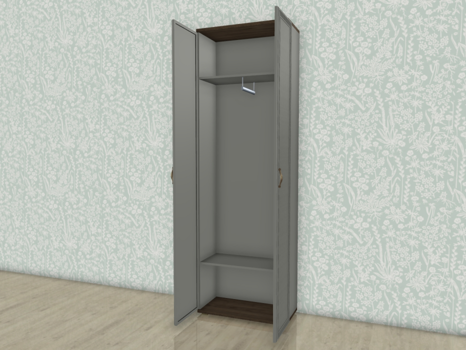 Шкафы двухстворчатые, Модульная система Карина Шкаф ШК-1034